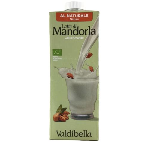 Valdibella Latte Di Mandorla Senza Zucchero Bio Foodu