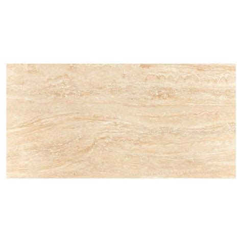 Cypress Beige Polished Porcelain Tile Cultured Marble Shower Walls