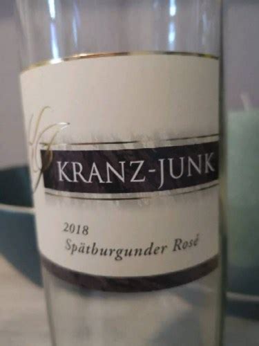 Kranz Junk Sp Tburgunder Ros Vivino Australia