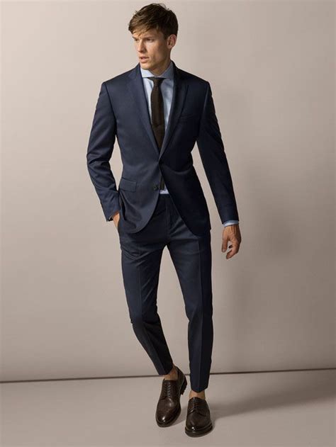 Suits Men Spain Massimo Dutti Mens Fashion Suits Tall Men