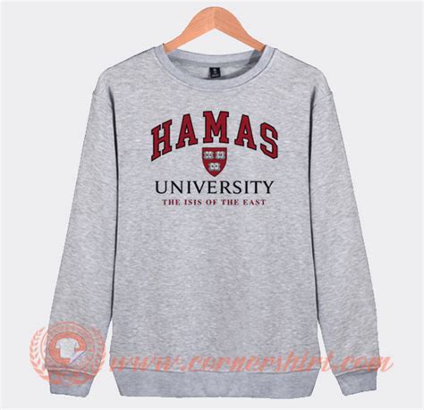 Hamas University Sweatshirt - Cornershirt.com