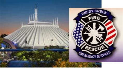 Reedy Creek Fire Department responds to call at Space Mountain at ...