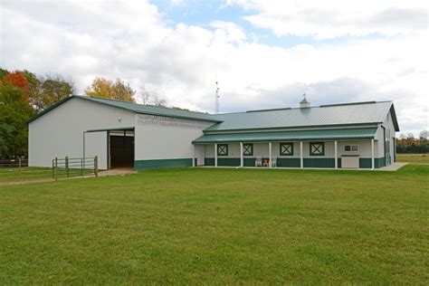 Horse Barn With Indoor Arena Plans