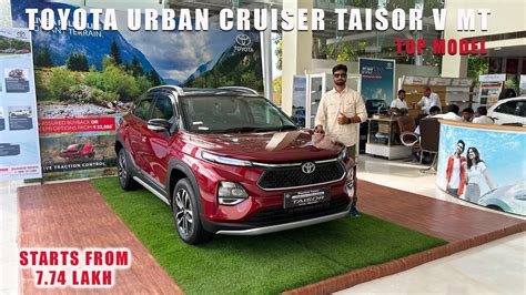 Toyota Urban Cruiser Taisor V MT Top Model 2024 All Features