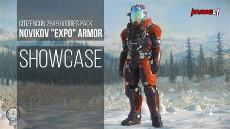 Citizen Spotlight Novikov Expo Armor Showcase CitizenCon 2949