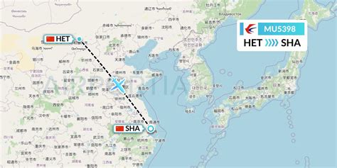 MU5398 Flight Status China Eastern Airlines Hohhot To Shanghai CES5398