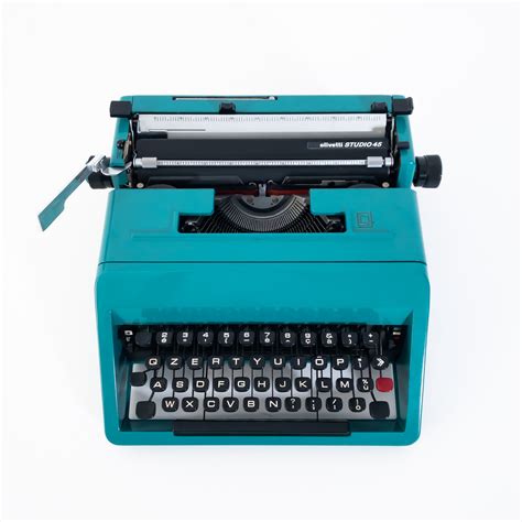 Macchina Da Scrivere Olivetti Studio 45 Design Ettore Sottsass E Hans