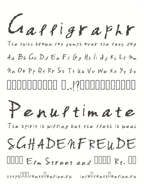 Calligraphr font