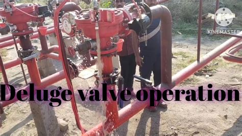 Deluge Valve Operation How To Operate Deluge Valve Dv Valve Deluge