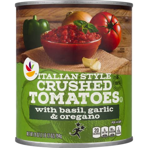 Save On Giant Italian Style Crushed Tomatoes With Basil Garlic