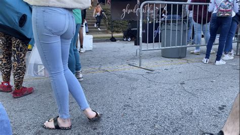 Her Ass Was So Tight The These Light Blue Jeans Tight Jeans Forum