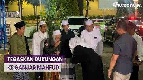 Temui Tim Tpn Abuya Muhtadi Tegaskan Dukungan Ke Ganjar Mahfud Youtube