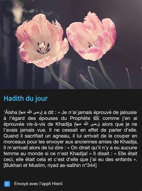 Épinglé par Sousou Loula sur hadith Rappel islam Hadith Religion