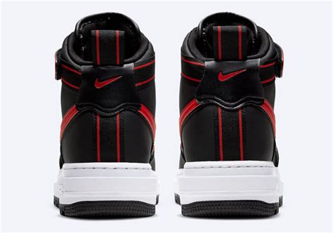 Nike Air Force 1 High Winter Boot Black Red White Da0418 002 Release