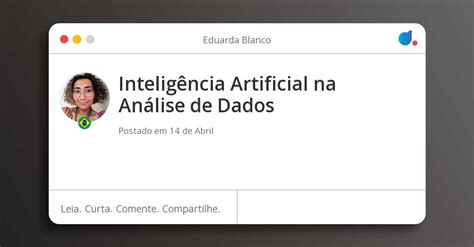 Intelig Ncia Artificial Na An Lise De Dados