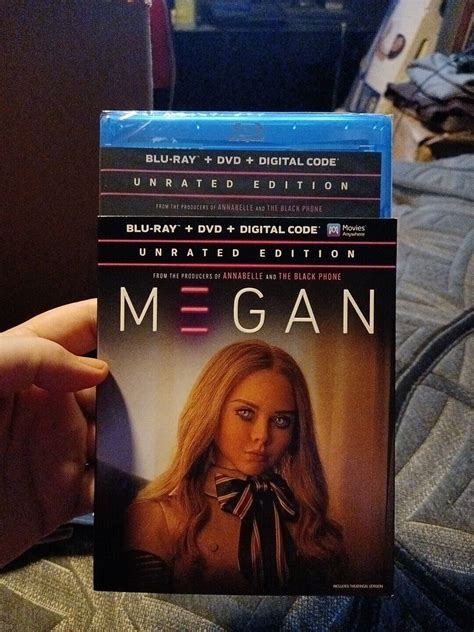 M Gan Blu Ray Dvd Unrated Edition With Rare Oop Slipcover Megan No