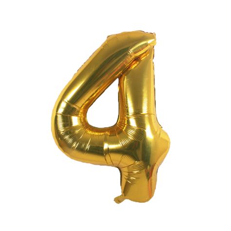 Gold Number Balloons 32 Inch Balloon Party Singapore