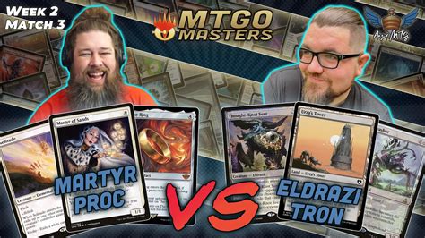 MTG Modern Martyr Proc Vs Eldrazi Tron MTGO Masters Week 2