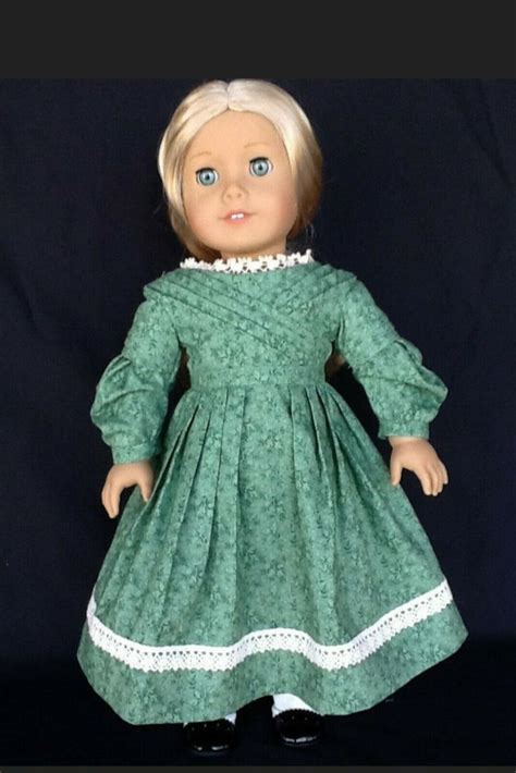 Beautiful Historical Sarah Hale Dress For 18 Inch Dolls Fits American