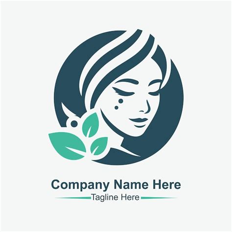 Premium Vector Spa Logo Simple Woman Face Logo Icon Vector Woman Face