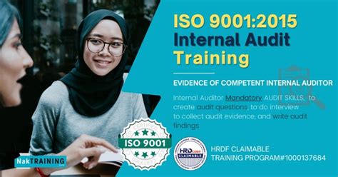 Iso Internal Auditor Training Online Malaysia Hrdf