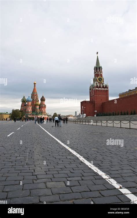 Moscow Red Square Stock Photo - Alamy