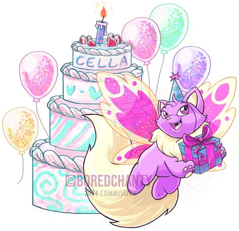 Commission Birthday Faerie Wocky By Myfantasyzone On Deviantart