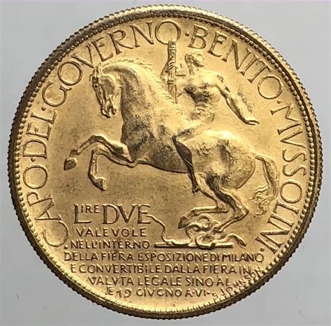 Vittorio Emanuele III Buono Da 2 Lire 1928 NC Numismatica Noris