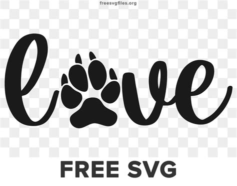 Love Dog Svg Download For Free