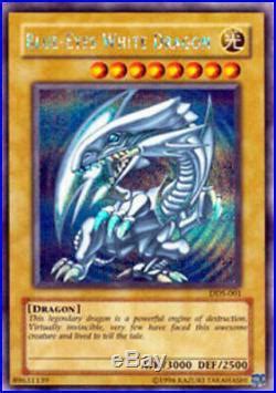 Yugioh Blue Eyes White Dragon Dds Limited Secret Rare Moderately