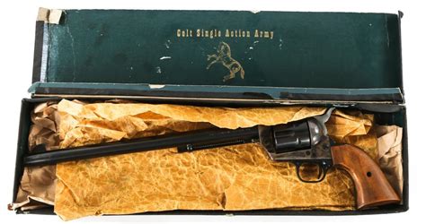 Sold At Auction 1958 Colt Single Action Army Buntline 45 Revolver