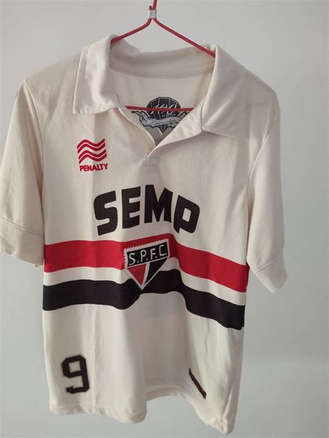 Camisa Spfc Leonidas Da Silva S O Paulo Fc Tricolor Roupa Esportiva