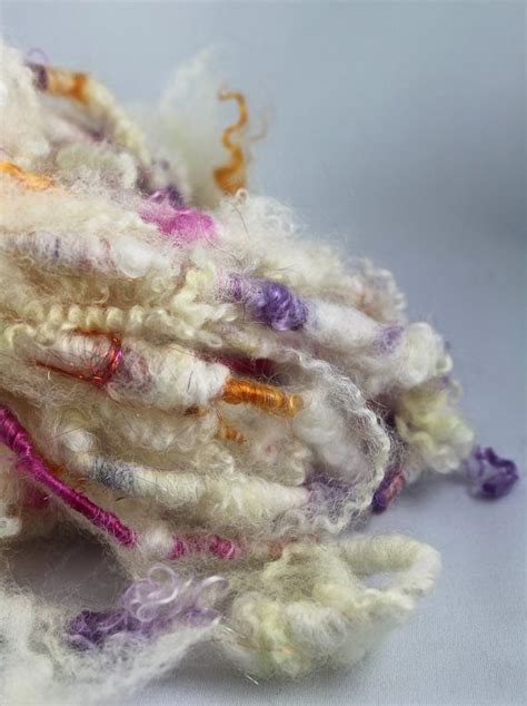 Handspun Art Yarn Corespun Sheeping Beauties Flossie Etsy Yarn