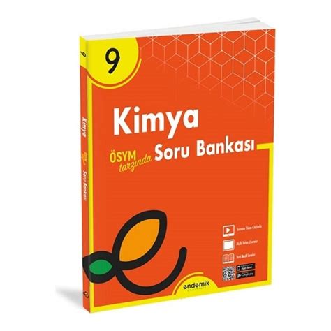 Endemik Yay Nlar S N F Sym Tarz Nda Kimya Soru Bankas Kitab