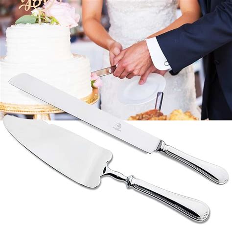 Amazon Wedding Cake Knife And Server Set Stainless Steel