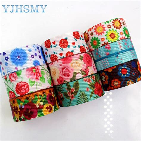 Yjhsmy H 17523 90810 Yards22 Mm Cartoon Flower Thermal Transfer