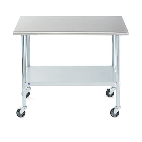 Rockpoint Stainless Steel Table For Prep Work X Inches With