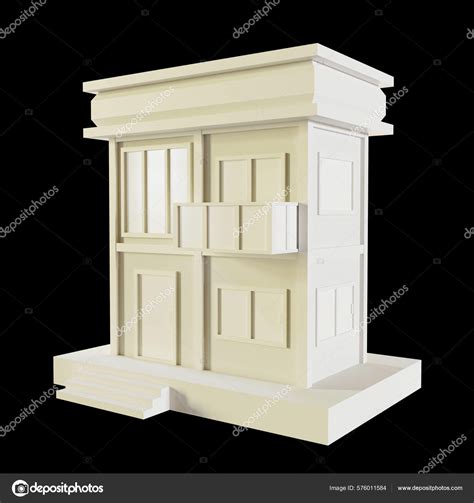 White House Modern Style Floor Model Architecture Made Paper Low Stock ...