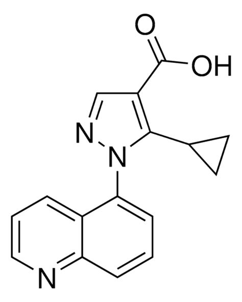 Cyclopropyl Quinolinyl H Pyrazole Carboxylic Acid Aldrichcpr