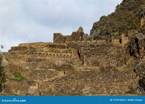 Ollantaytambo. Cusco, Peru stock image. Image of viajes - 157415653