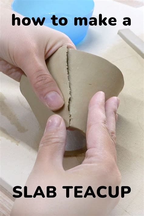 Slab Teacup Tutorial Easy Slab Pottery For Beginners Slab Pottery