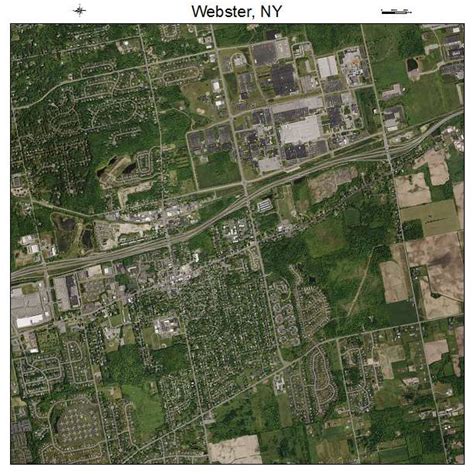 Aerial Photography Map of Webster, NY New York