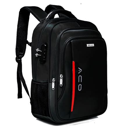 Mochila Masculina Feminina Notebook Senha E Entrada Para Usb Fone