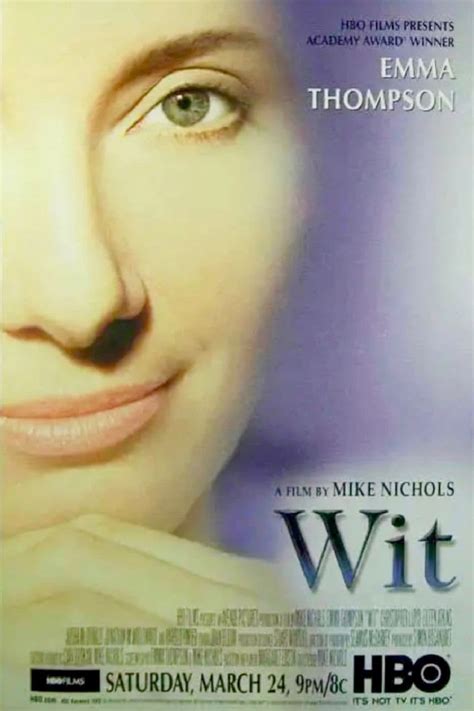 Wit (2001) - Posters — The Movie Database (TMDB)