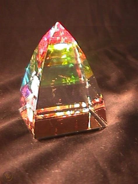 96 Swarovski Paperweight Pyramid Shape 1314774