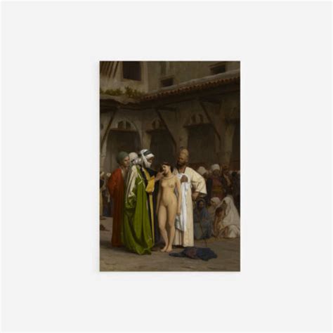 Jean Leon Gerome The Slave Market 1866 Photo Poster Painting Art