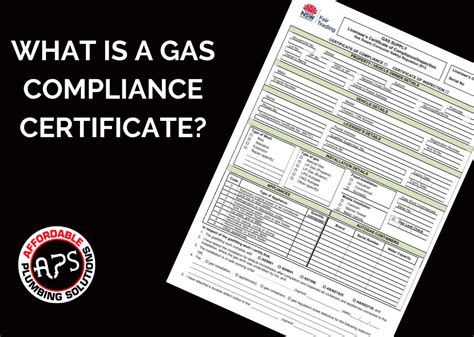 Understanding The Gas Compliance Certificate Nsw