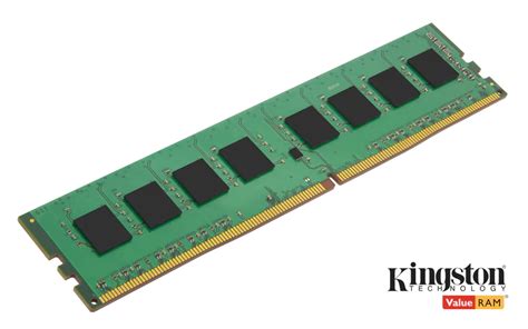 Memoria kingston Valueram DDR4 2666MHZ 8GB DIMM CL19 SIN BÚFER 1 2V