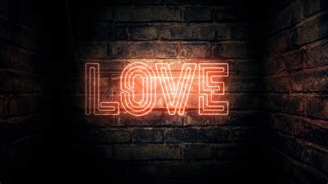 Love Is Love Neon Text Vector Design Template Lgbt Neon Logo Light