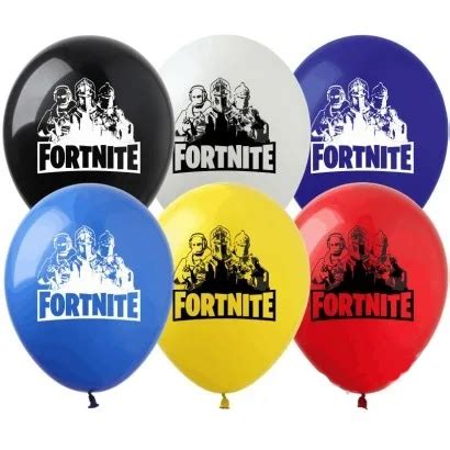 Balony Lateksowe FORTNITE Urodziny 12cali 1szt 10486719402